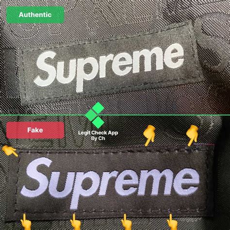 how to spot fake supreme bag|how to spot fake supreme.